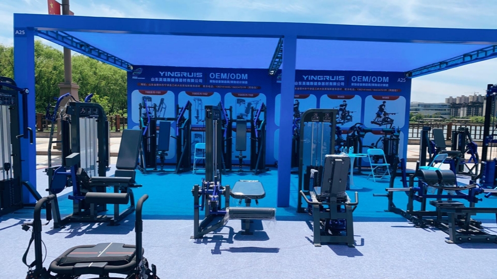 Yingruis Fitness ສ່ອງແສງຢູ່ທີ່ງານວາງສະແດງອຸປະກອນອອກກຳລັງກາຍ Ningjin 2026